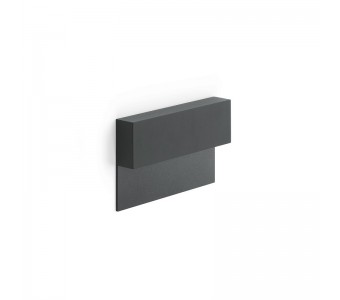 Sieninis lauko šviestuvas TAPE 140 Dark Grey 4W IP66 